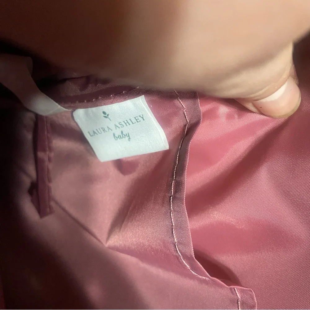 Laura Ashley Pink Satin Fabric